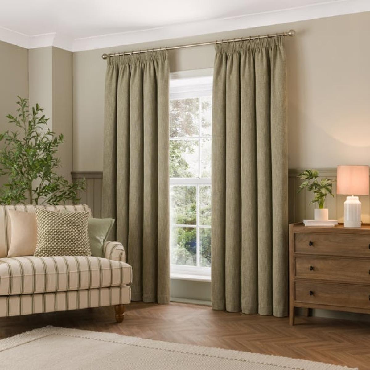 Ultimate Thermal Twill Pencil Pleat Curtains – image 2