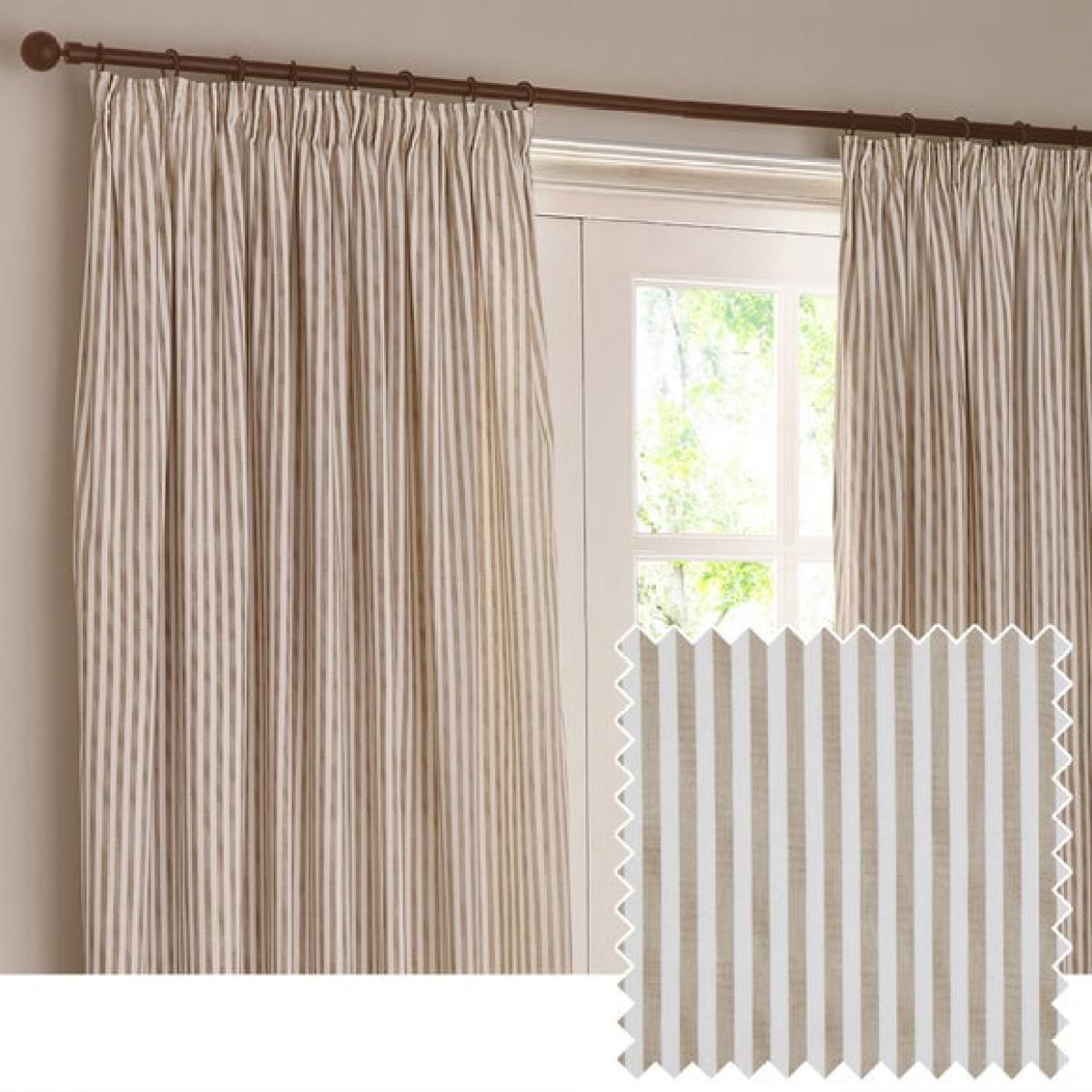 Yard Hebden Striped Pencil Pleat Curtains – image 4