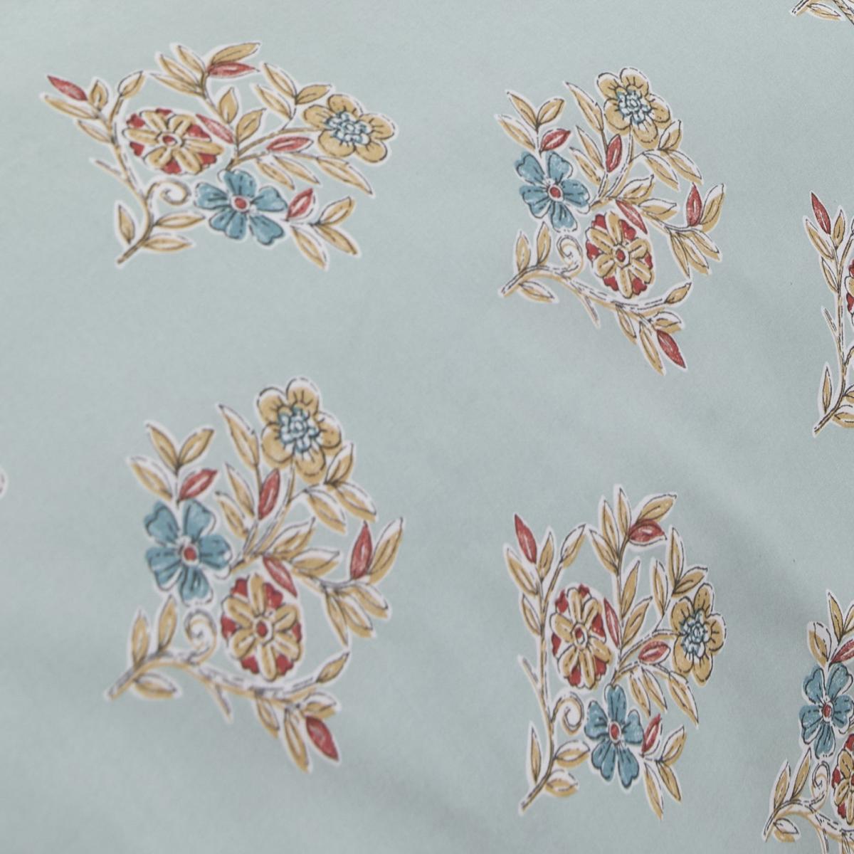 Lorena Patchwork Pencil Pleat Curtains – image 4