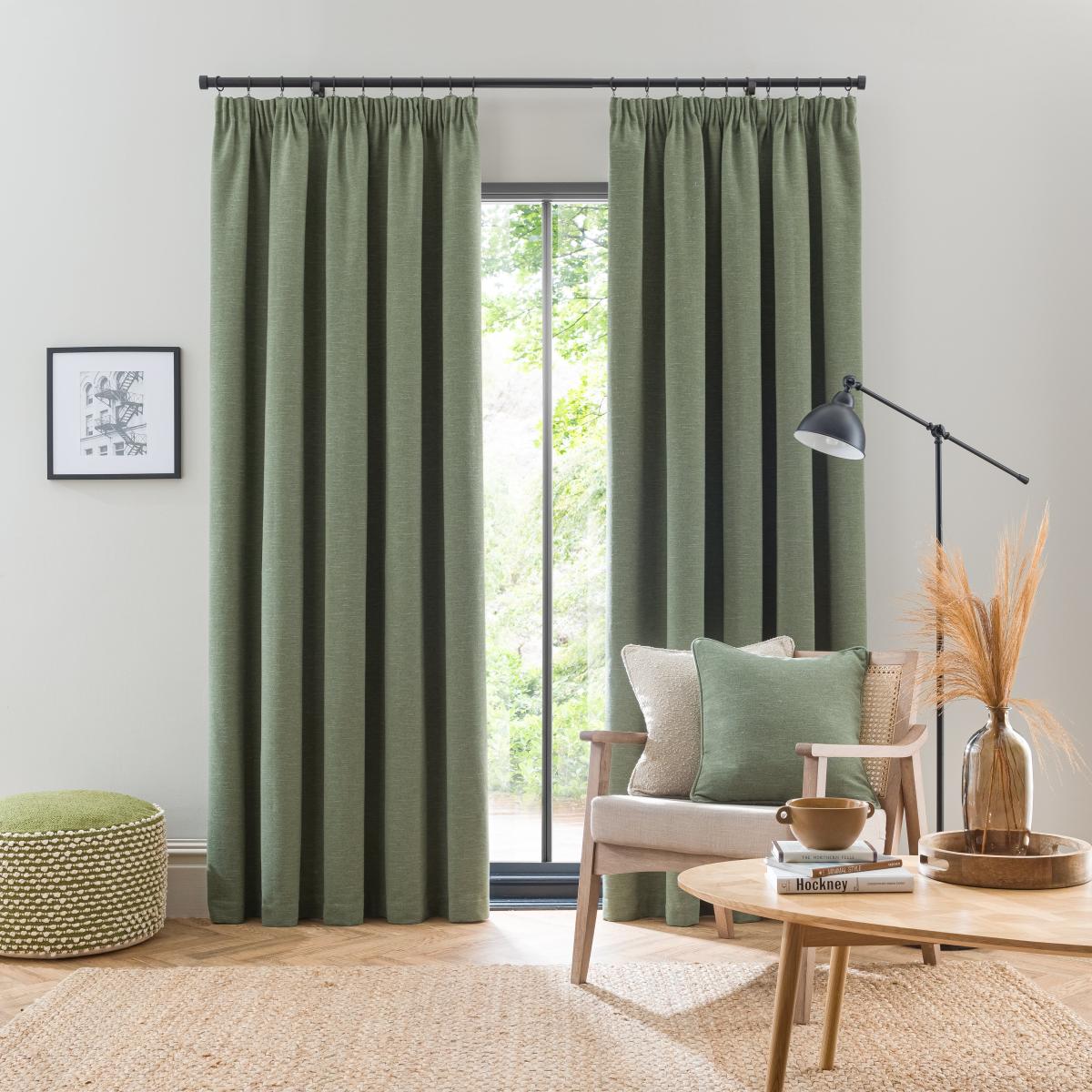 Calista Pencil Pleat Curtains – image 2