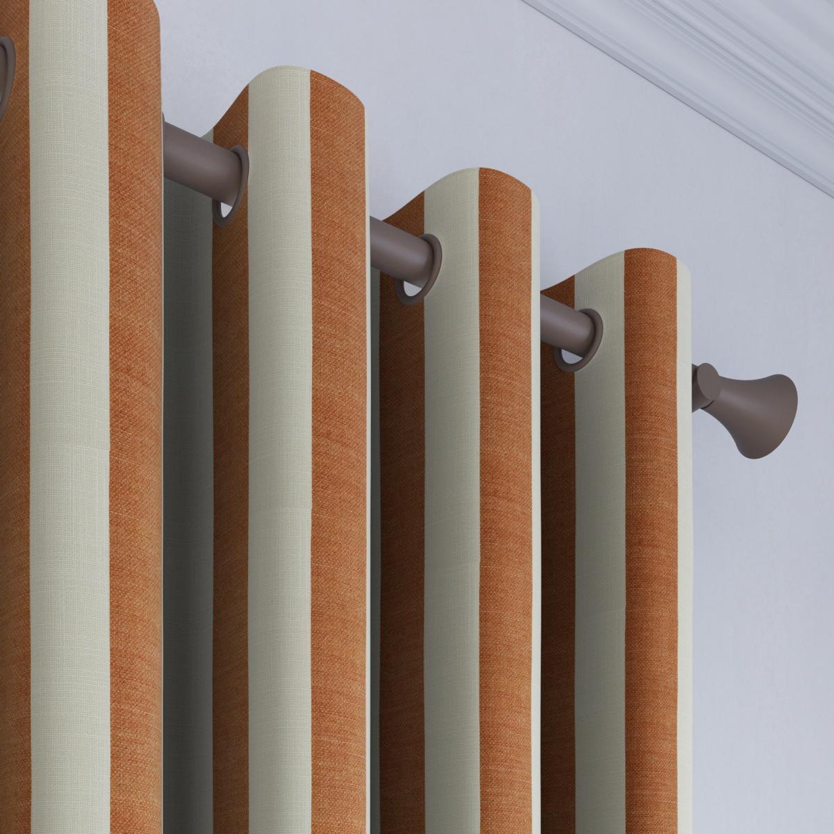 Elements Stripe Linen Look Made to Measure Curtains – image 4