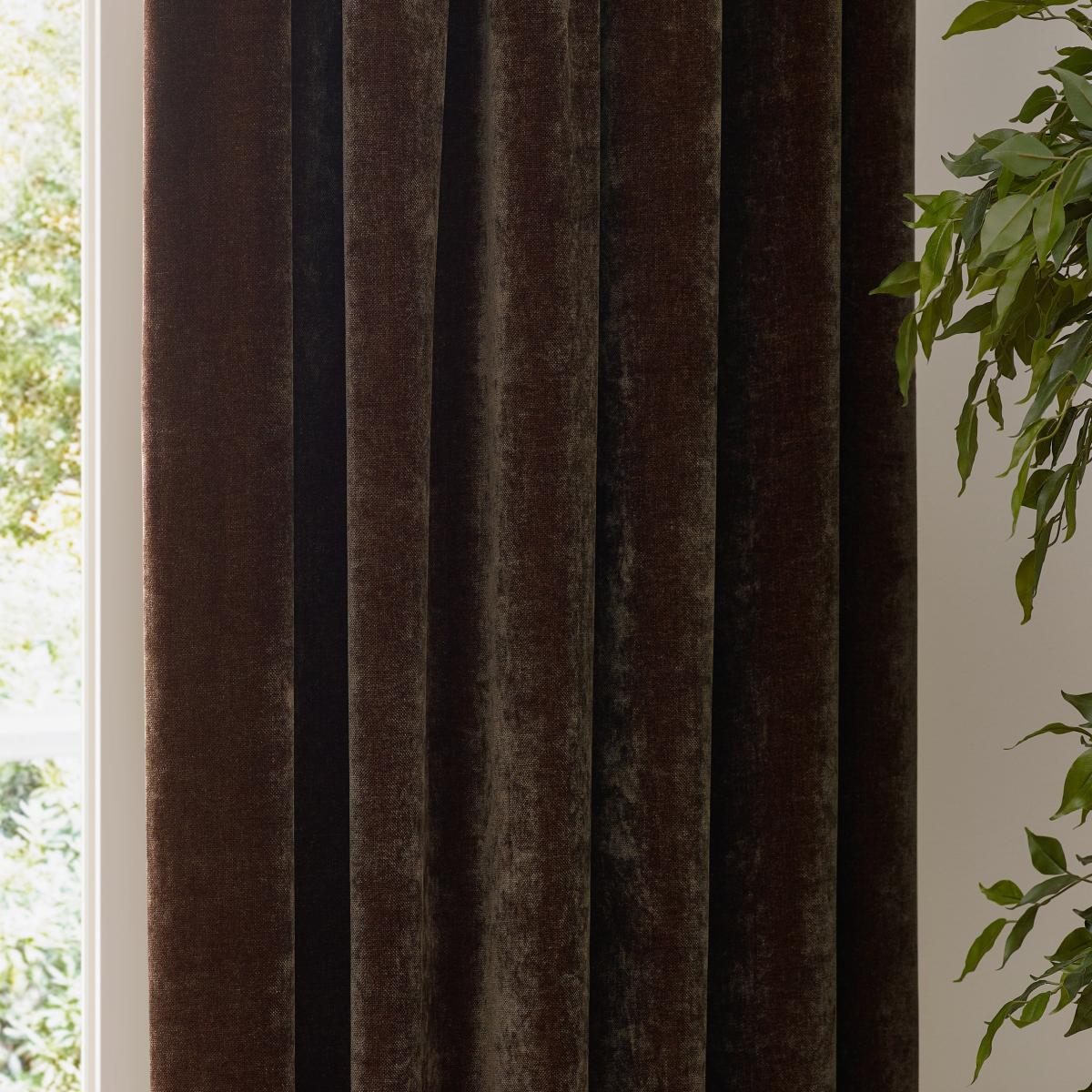 Yard Heavy Chenille Pencil Pleat Curtains – image 4