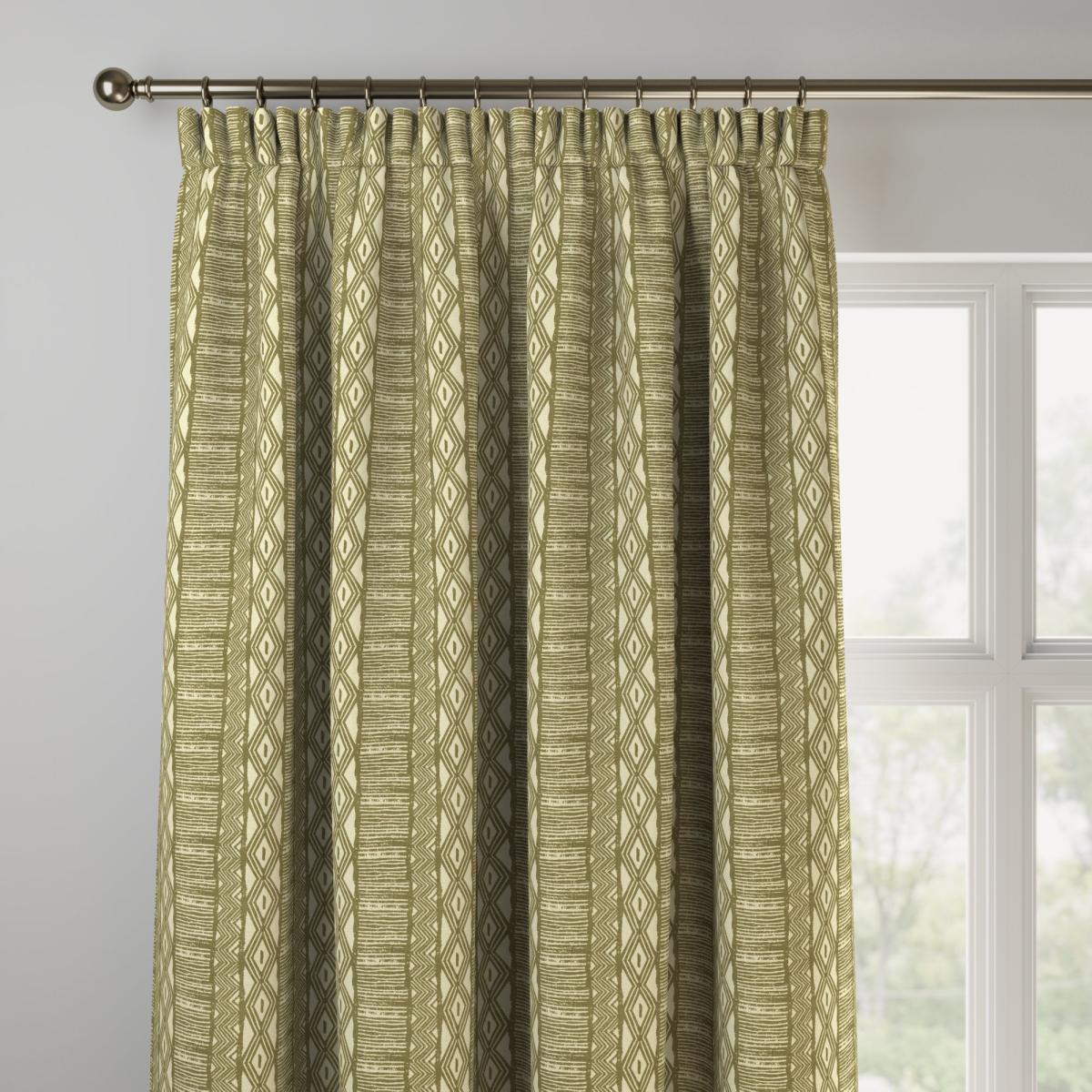 Torsby Made To Measure Curtains Torsby Olive – image 3