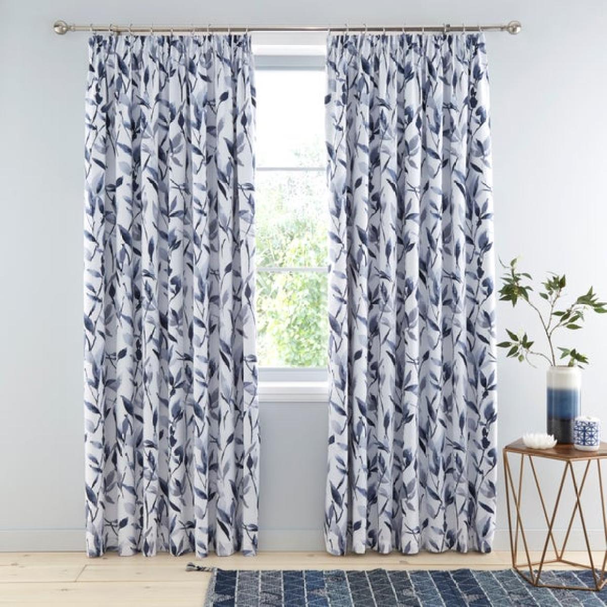 Zen Polycotton Blackout Pencil Pleat Curtains – image 2