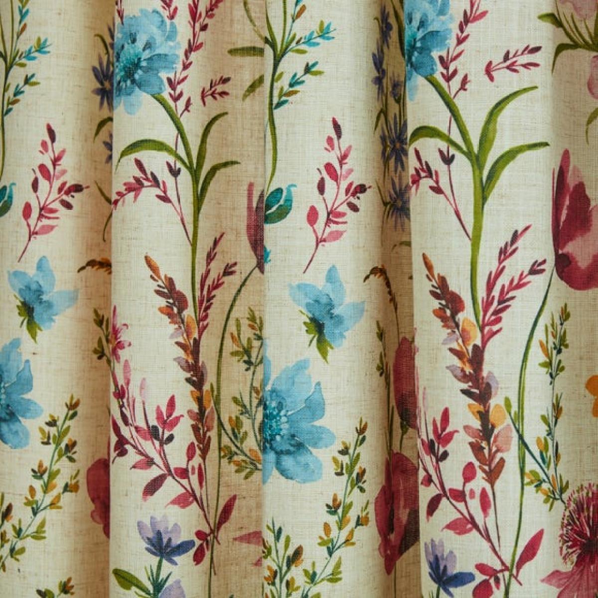 Foxley Printed Pencil Pleat Curtains – image 3