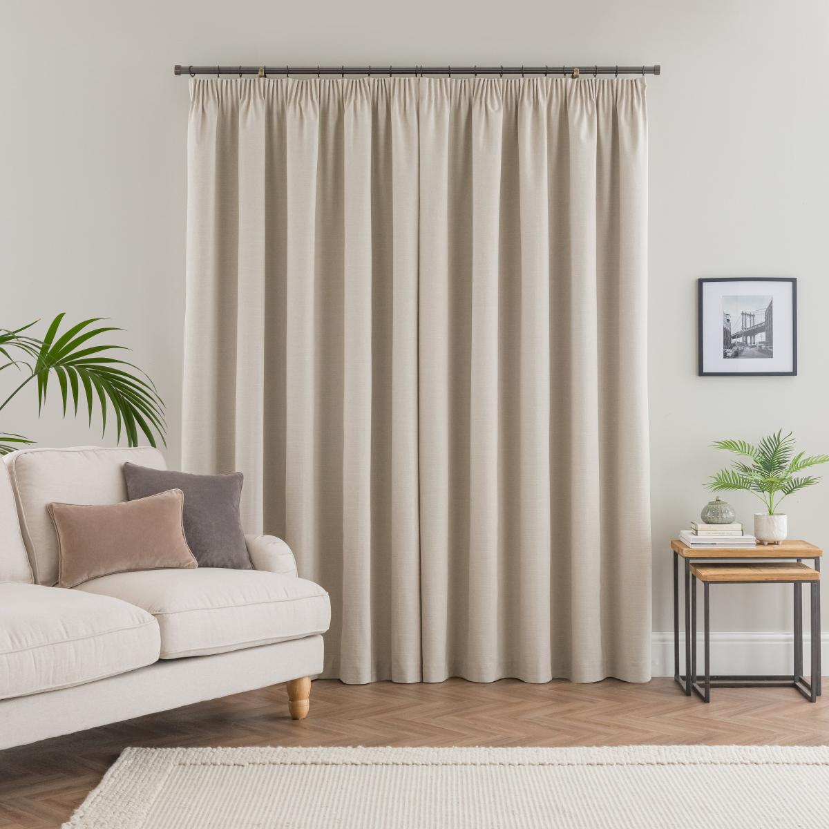 Zodiac Blackout Pencil Pleat Curtains – image 4