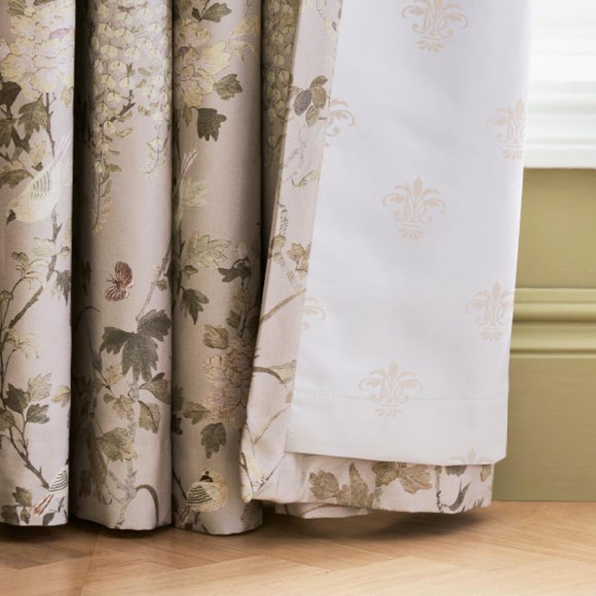 Dorma Cherwell 100% Cotton Blackout Pencil Pleat Curtains – image 3