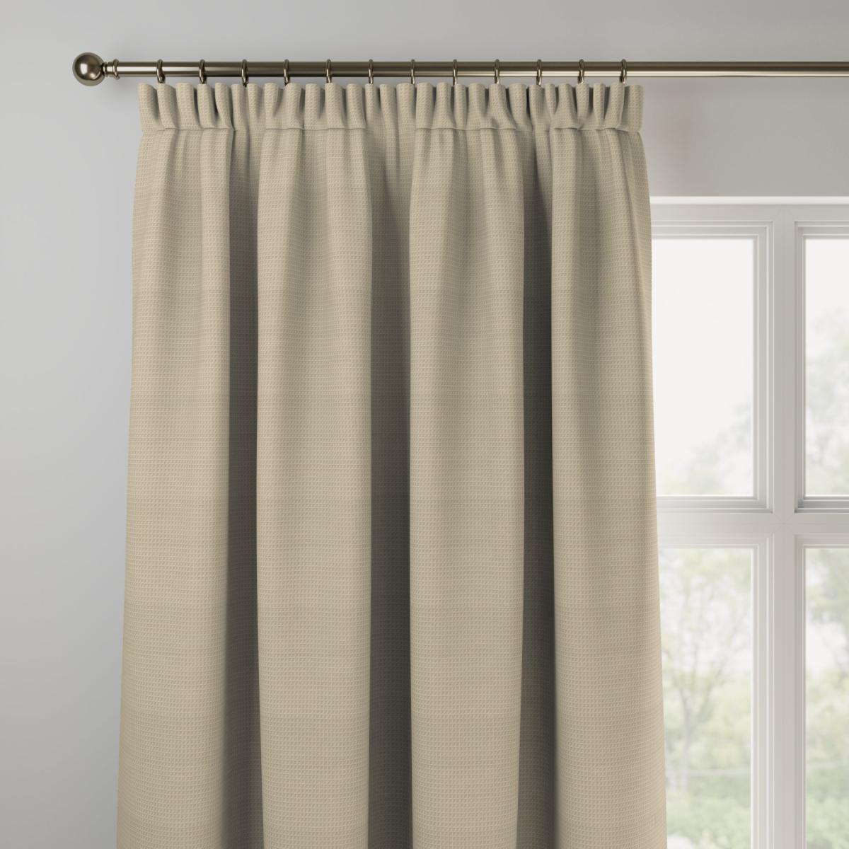 Waffle Made to Measure Curtains Waffle Natural – image 3