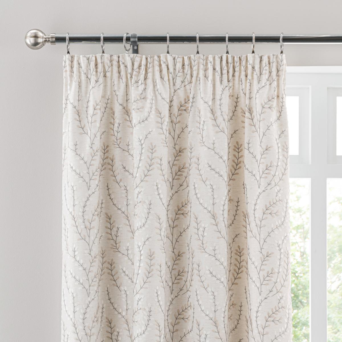 Shimla Floral Pencil Pleat Curtain – image 1
