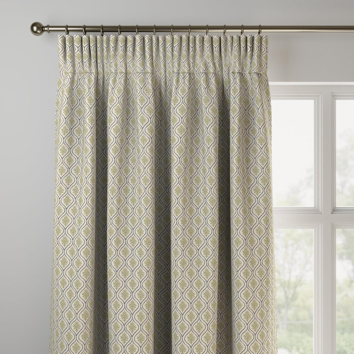 Calvia Made To Measure Curtains Calvia Olive – image 3