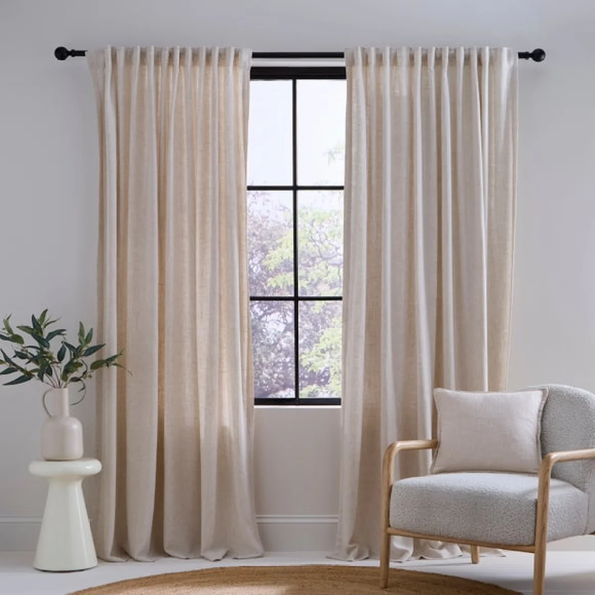 Linen Blend Multiway Curtains – image 2