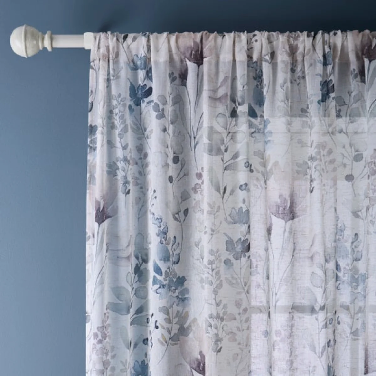 Floral Bloom Slot Top Voile – image 1