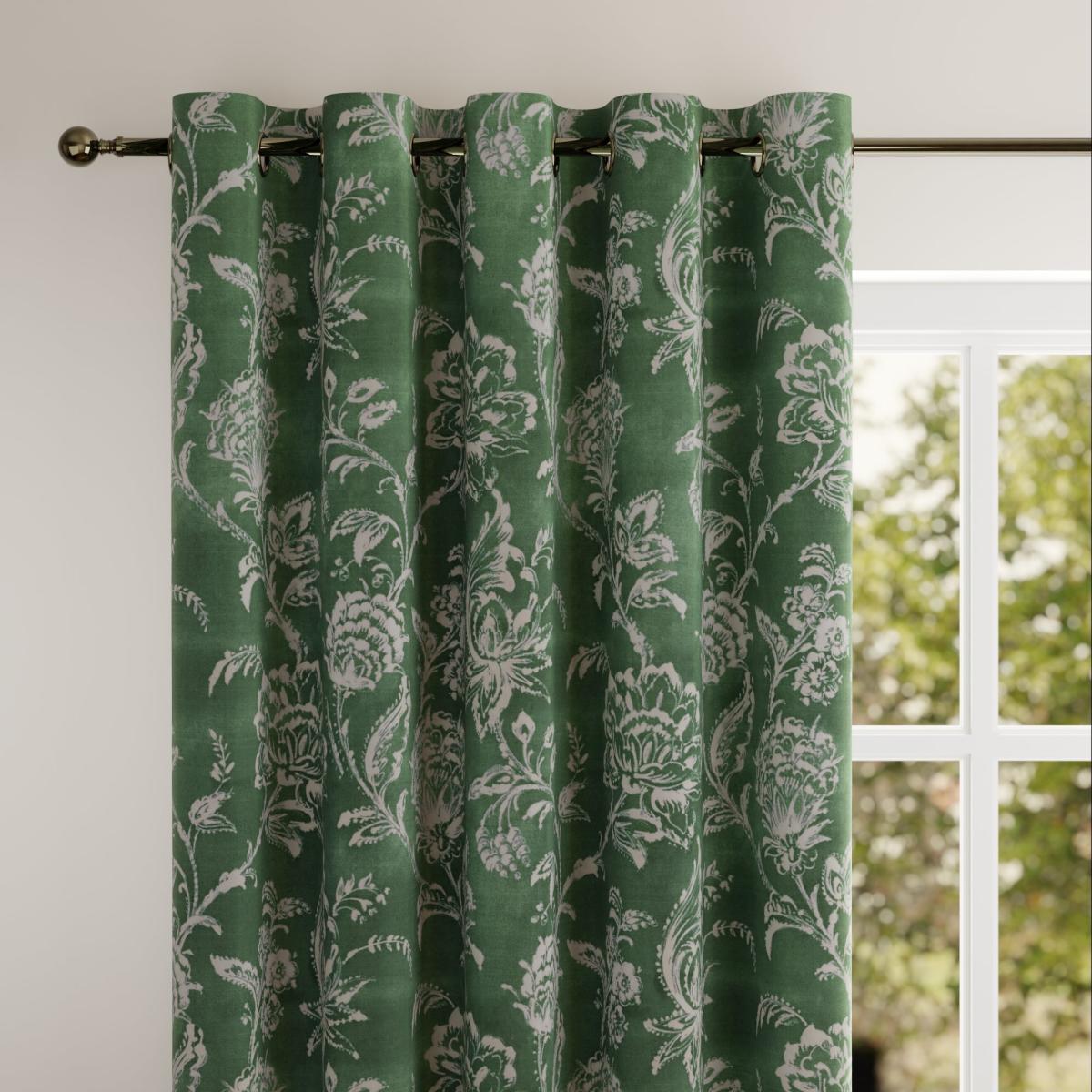 Ortona Made to Measure Curtains Ortona Emerald – image 3
