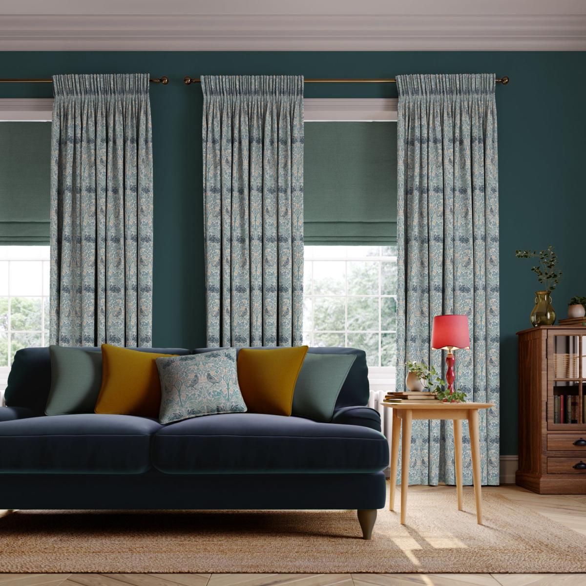 William Morris at Home Brother Rabbit Made to Measure Curtains – image 2