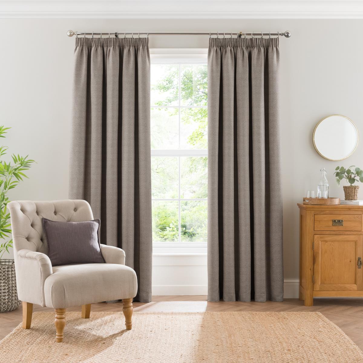 Elmore Blackout Pencil Pleat Curtains – image 2