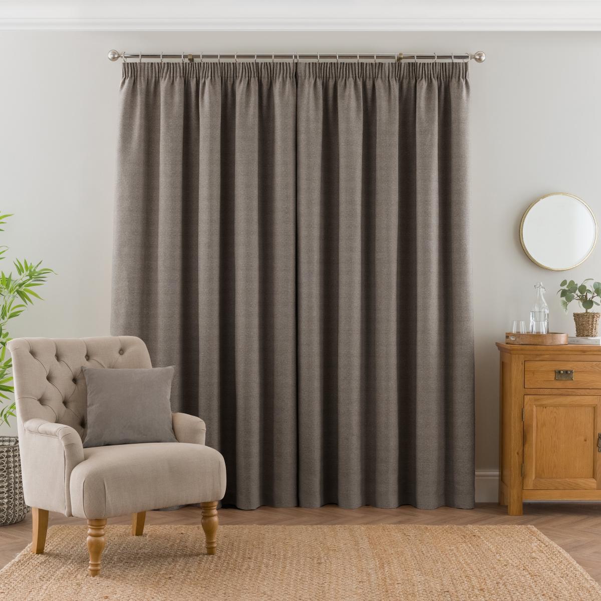 Elmore Blackout Pencil Pleat Curtains – image 5