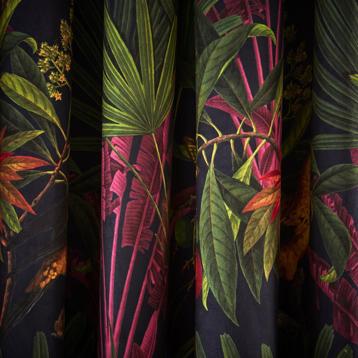 Tropical Treasures Pencil Pleat Curtains – image 3