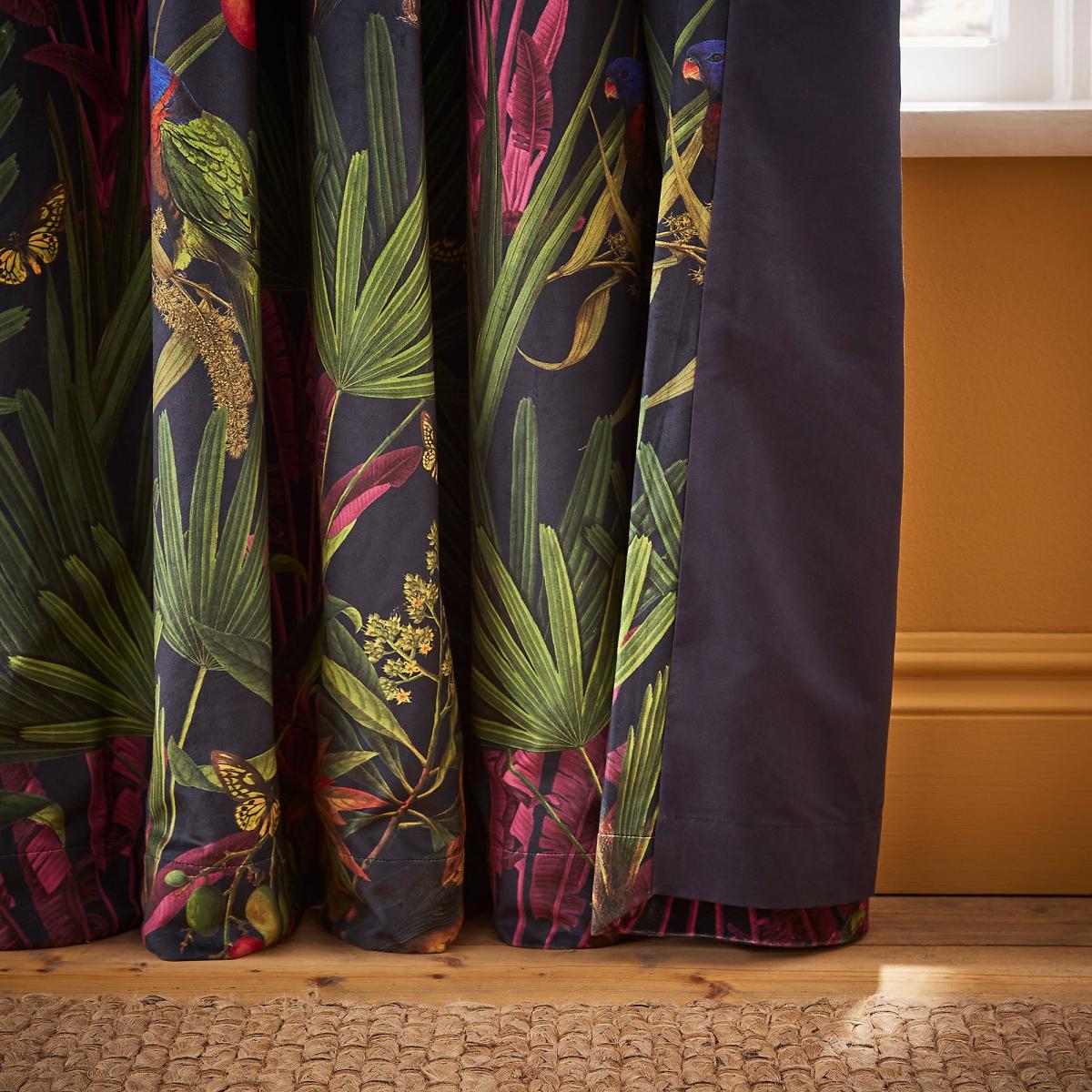 Tropical Treasures Pencil Pleat Curtains – image 5