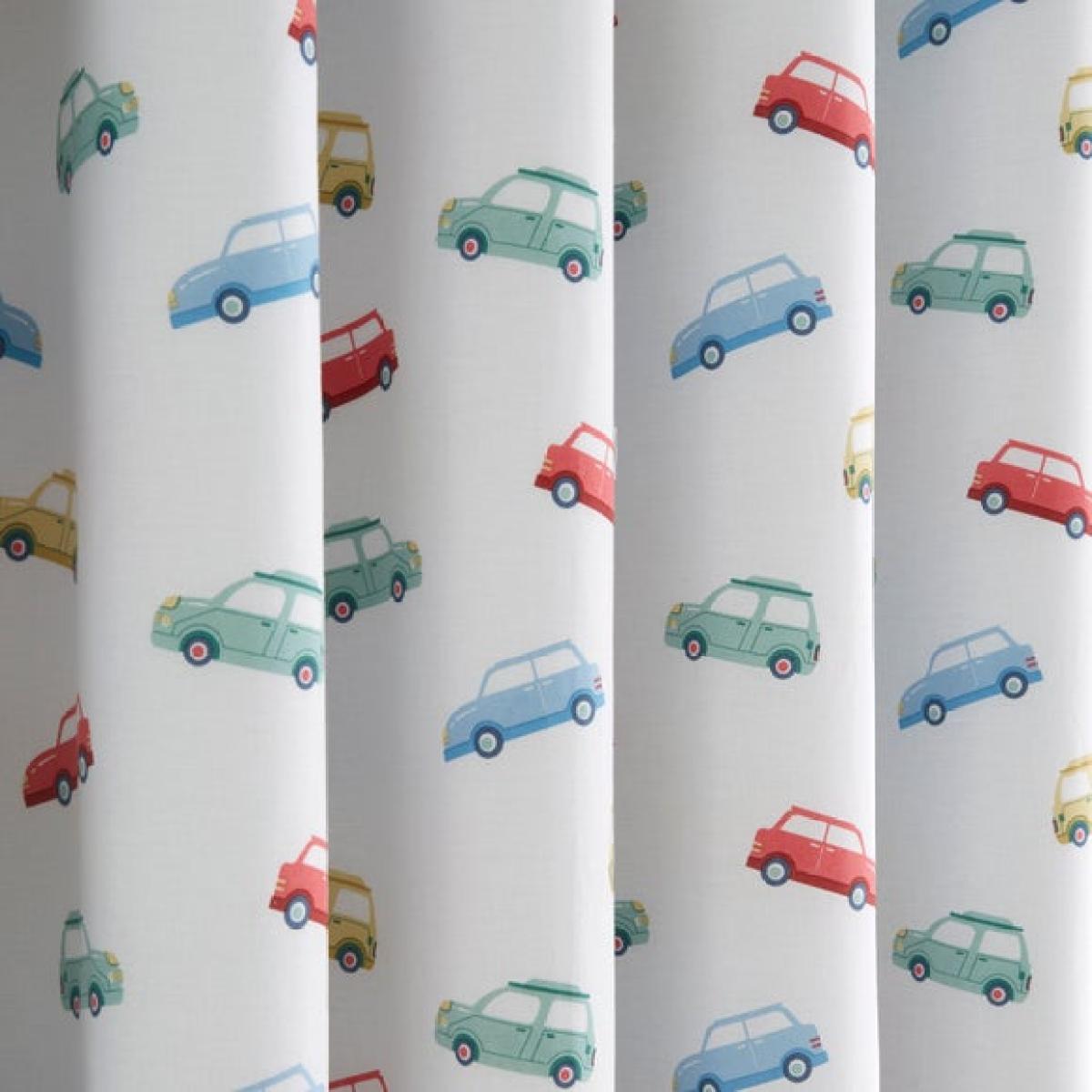 Classic Cars Blackout Eyelet Curtains – image 4