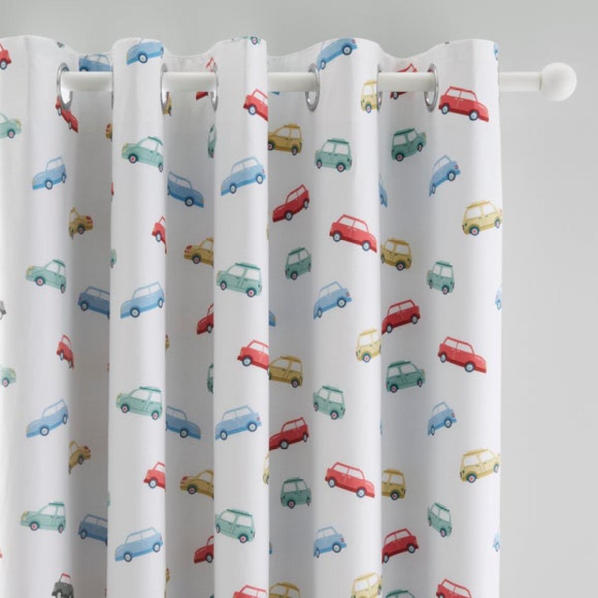 Classic Cars Blackout Eyelet Curtains – image 1