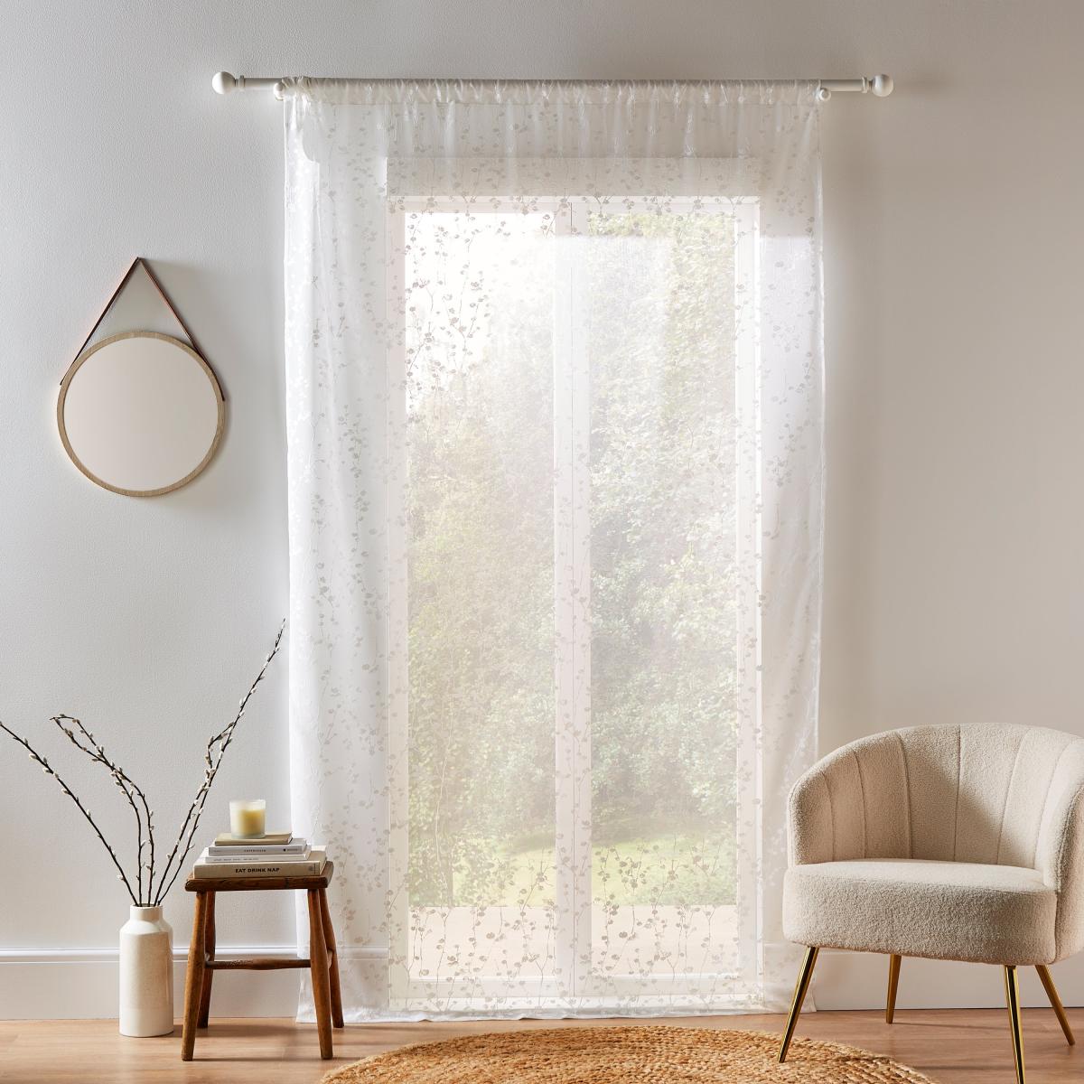 Pussy Willow Slot Top Single Voile Panel – image 1