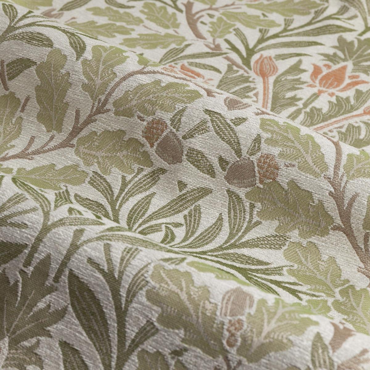 Morris & Co. Acorn Multi Jacquard Pencil Pleat Curtains – image 2