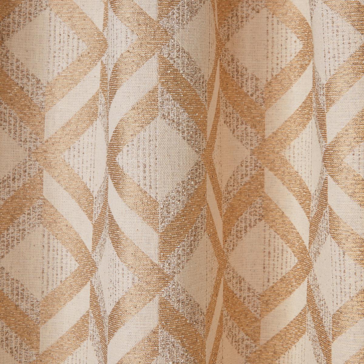 Luxe Jacquard Geo Pencil Pleat Curtains – image 4