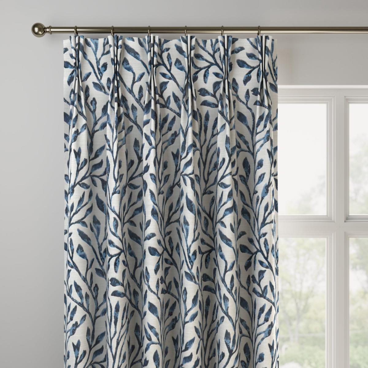 Willowdale Made To Measure Curtains Willowdale Navy – image 3