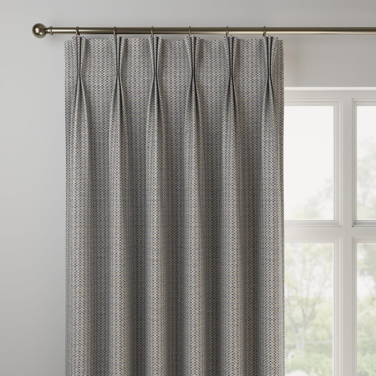 Fairhaven Made to Measure Curtains Fairhaven Ashley Blue – image 3