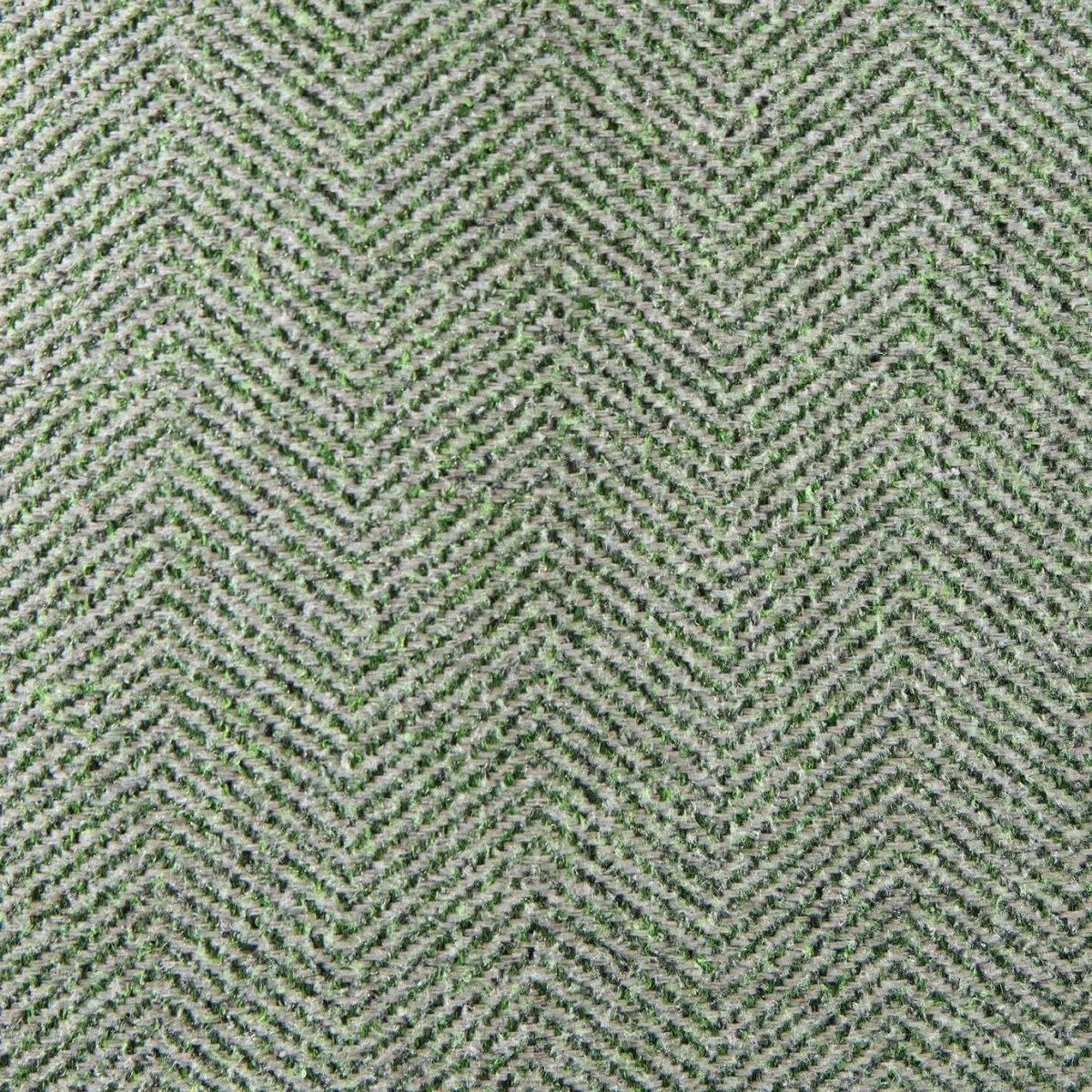 Habitat Textured Blackout Herringbone Eyelet Curtain - Green - 168x229cm – image 2