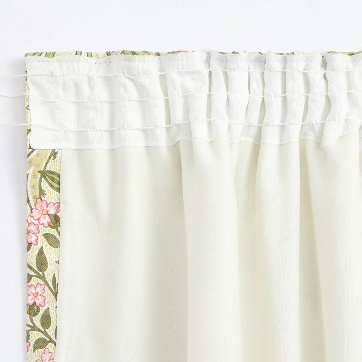 Habitat x Morris & Co. Hyacinth Ruffle Pencil Pleat Curtain - 168x183cm – image 4
