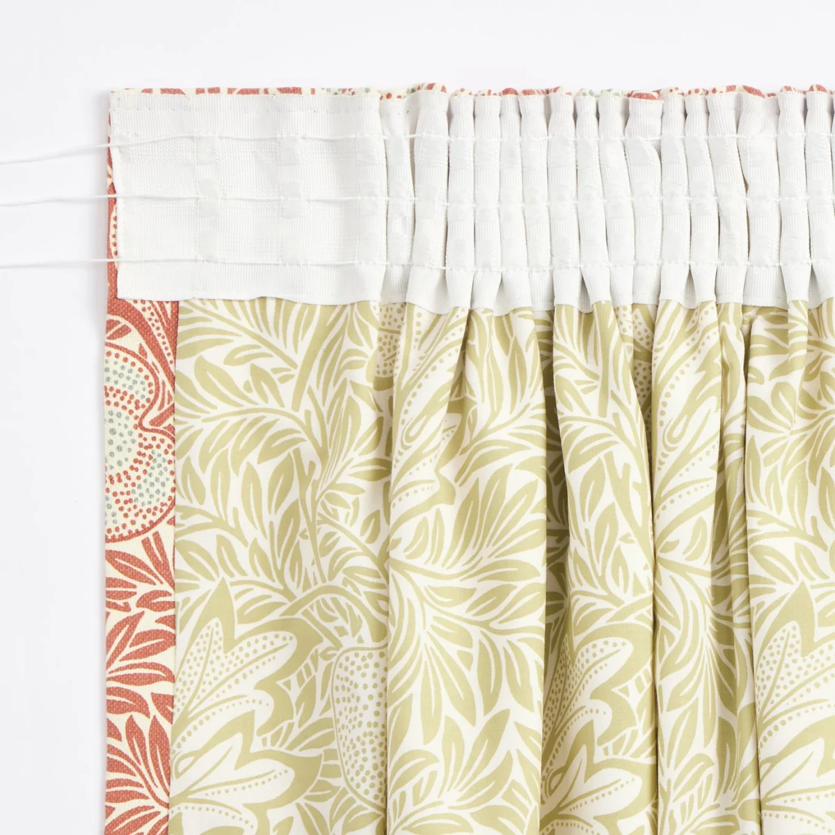Habitat x Morris & Co. Apple Pencil Pleat Curtain - 168x183cm – image 3