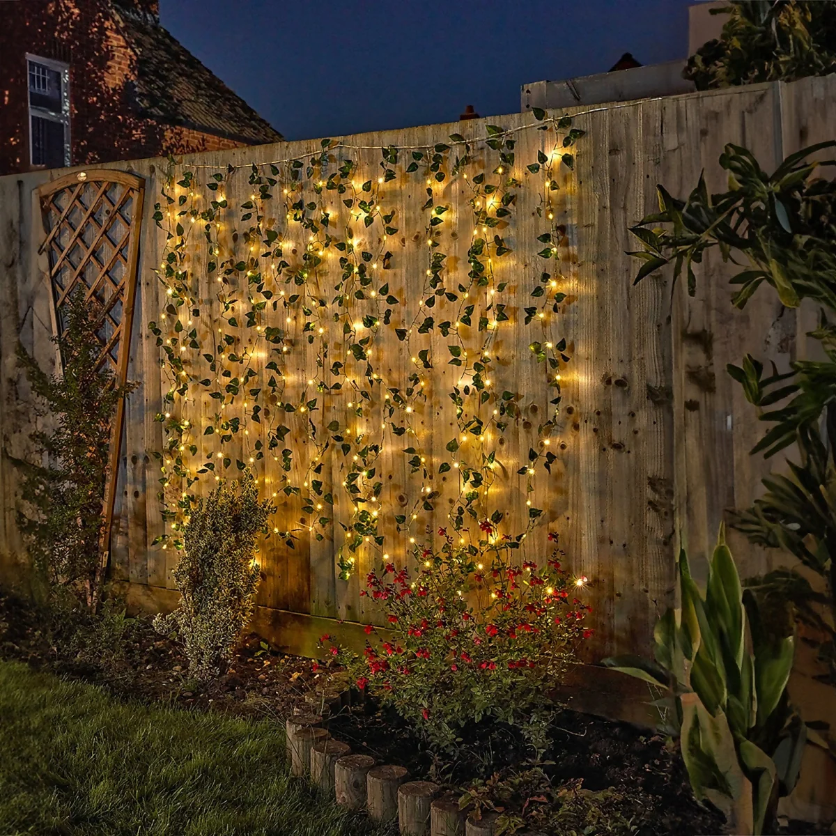 The Solar Company Botanical Light Curtain