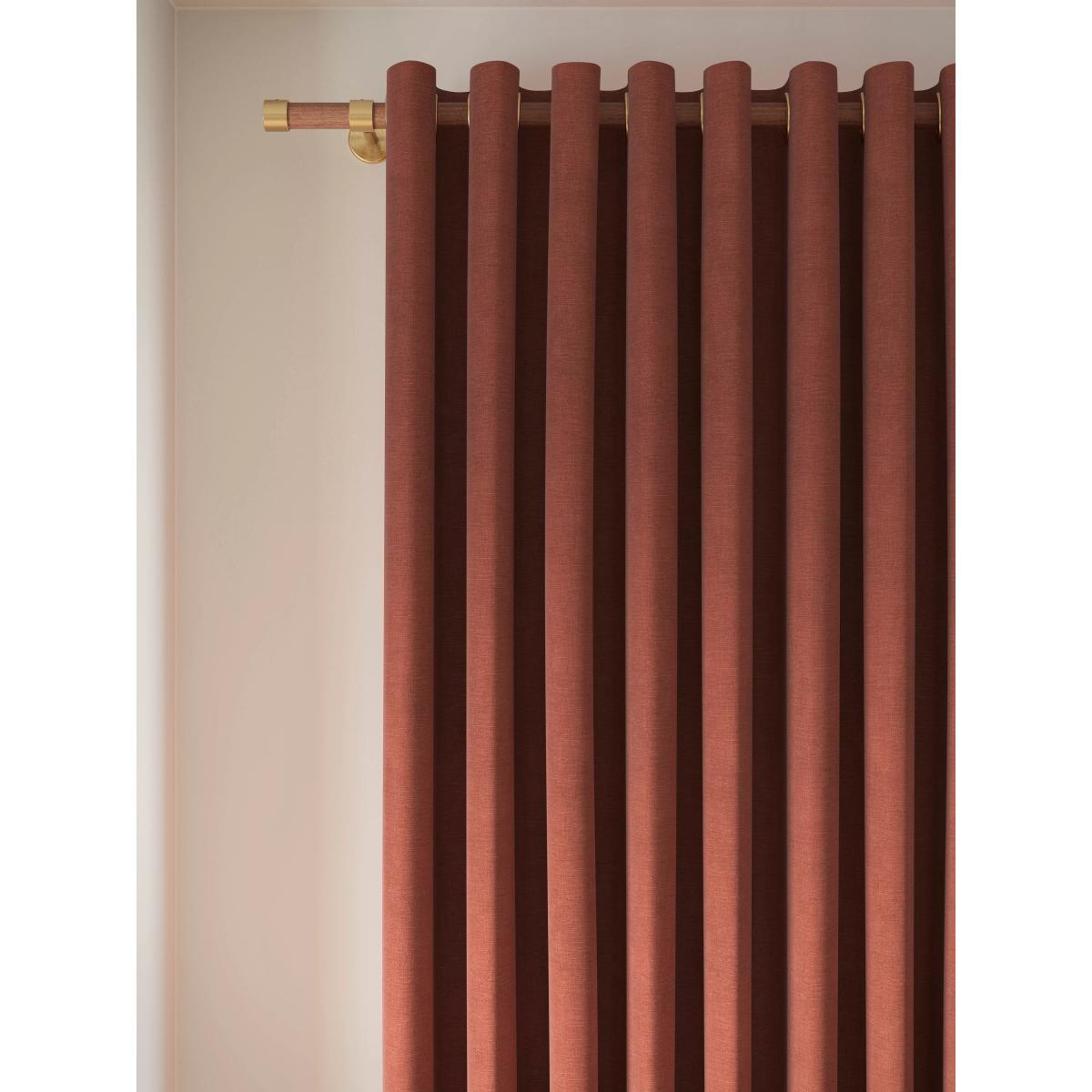 John Lewis Textured Weave Recycled Polyester Thermal Lined Eyelet Door Curtain – image 5