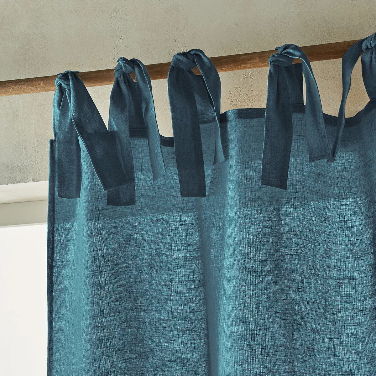 Colin Pure Linen Curtain with Knots – image 3