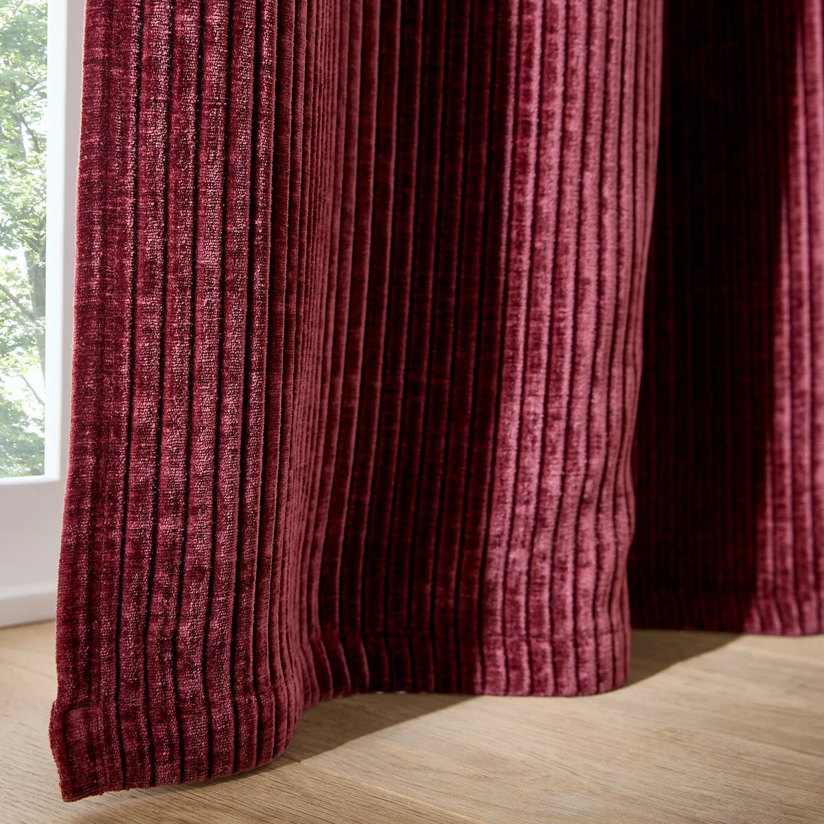 Carly Corduroy Curtain with Concealed Tab Top – image 4