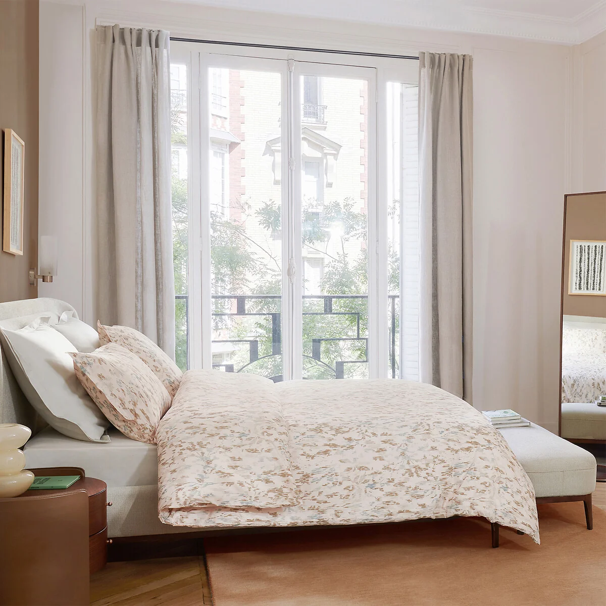 Cedal Heavyweight Linen Curtain with Concealed Tab Top Header – image 2