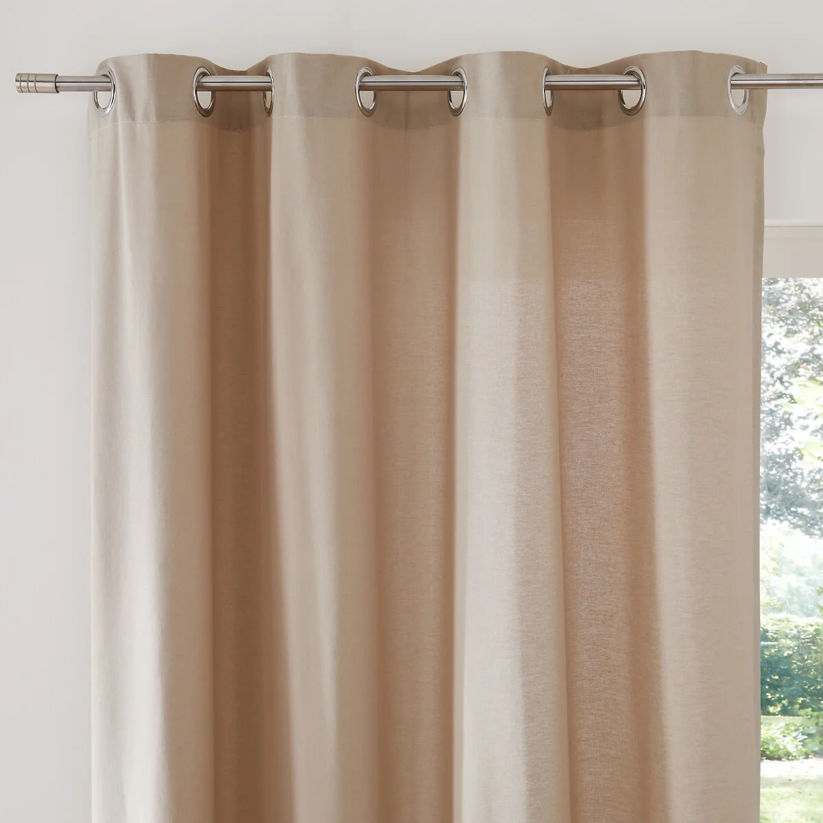 Scenario Single Cotton Curtain with Eyelets – image 2