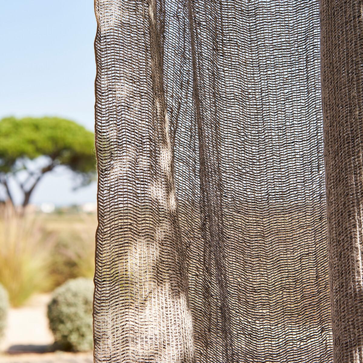 Amandini Pure Linen Net-Effect Curtain – image 5