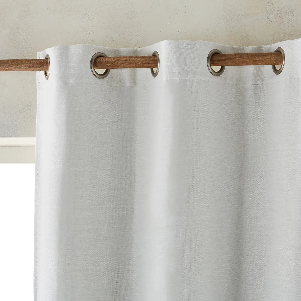 Colin Pure Linen Blackout Curtain with Eyelets – image 3
