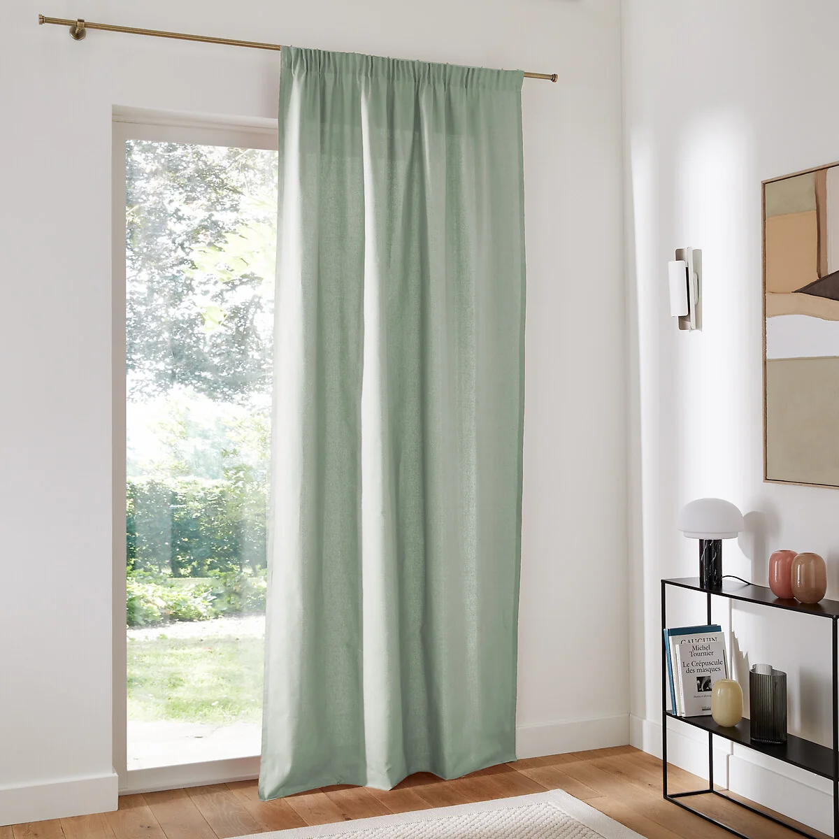 Scenario Cotton Curtain with Gathered Header – image 3