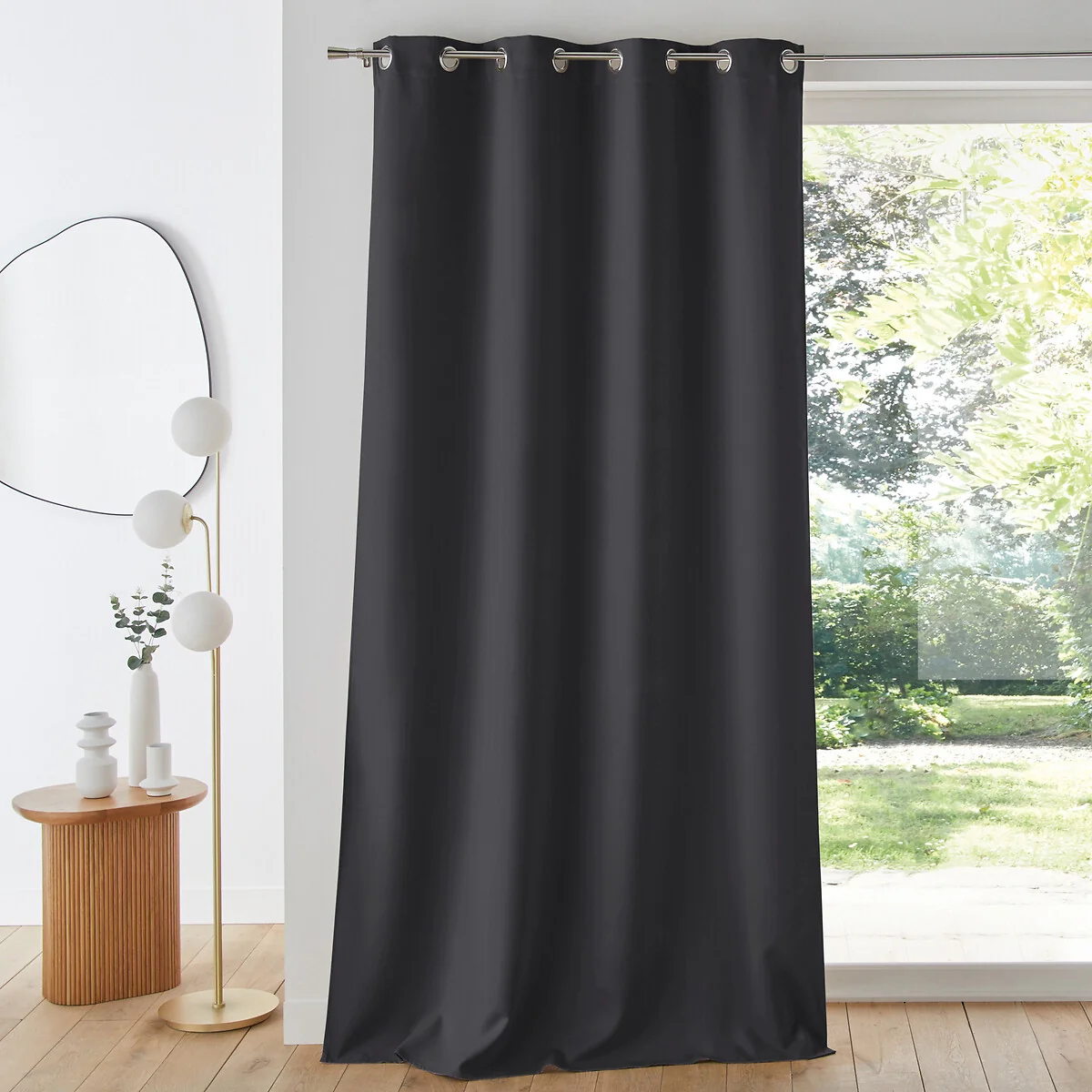 Voda Double-Sided Blackout Curtain with Eyelets – image 1