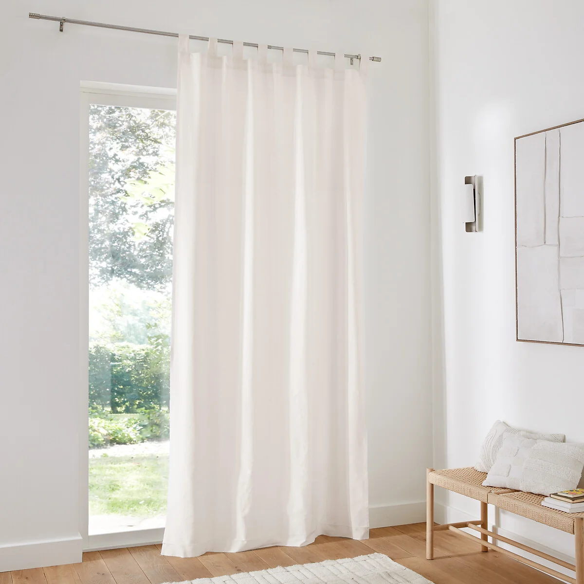 Scenario Cotton Tab Top Curtain Panel – image 3