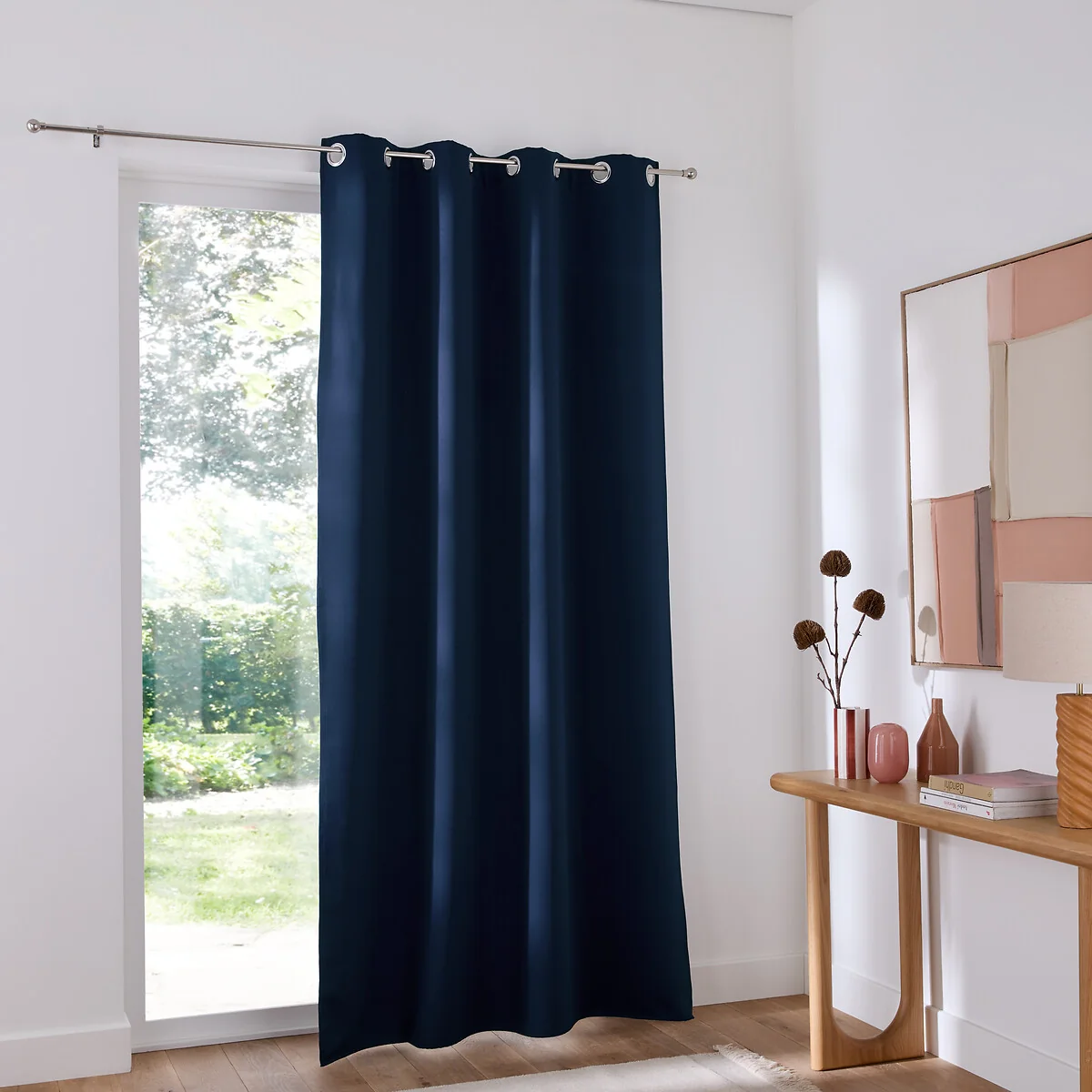Voda Double-Sided Blackout Curtain with Eyelets – image 5