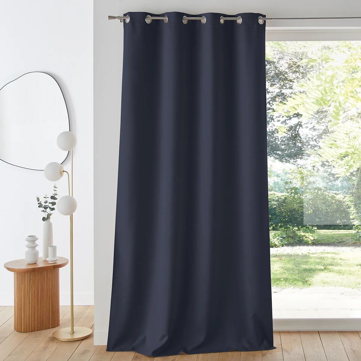 Voda Double-Sided Blackout Curtain with Eyelets – image 1