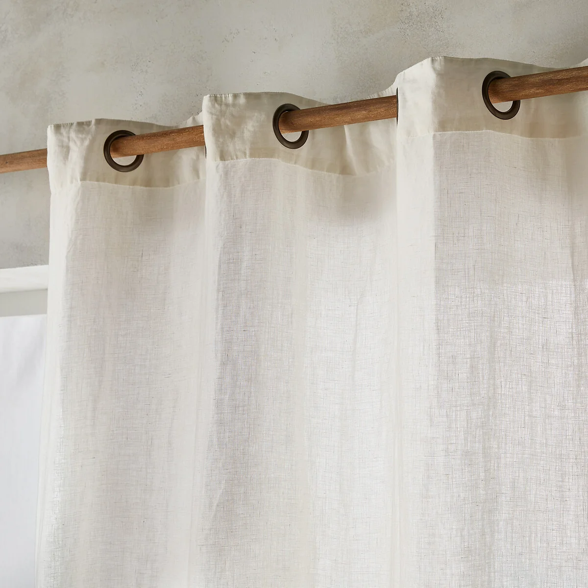 Romane 100% Washed Linen Curtain – image 2