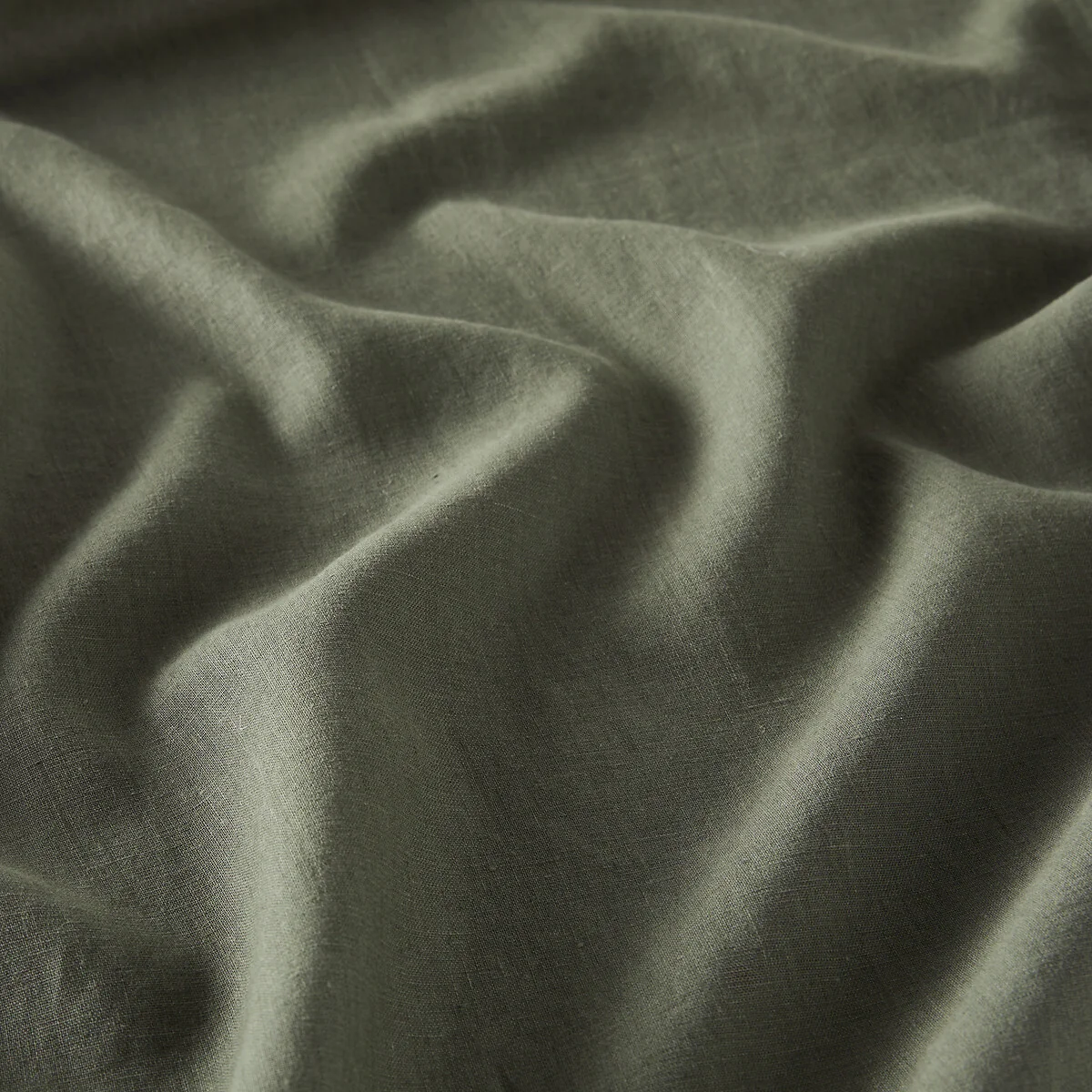 Onega Washed Linen Radiator Curtain with Eyelets – image 3