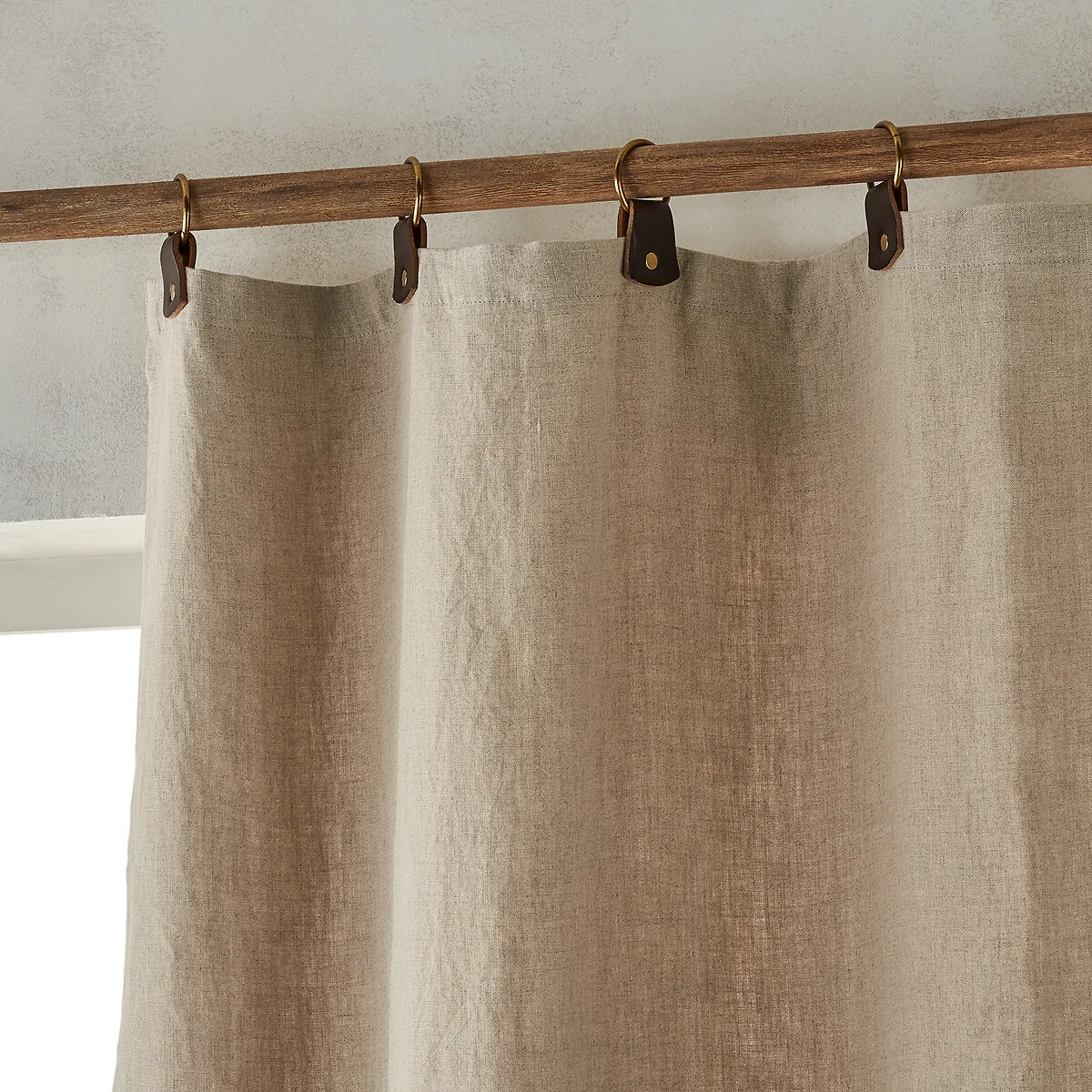 Private Lined 100% Washed Linen Curtain – image 3