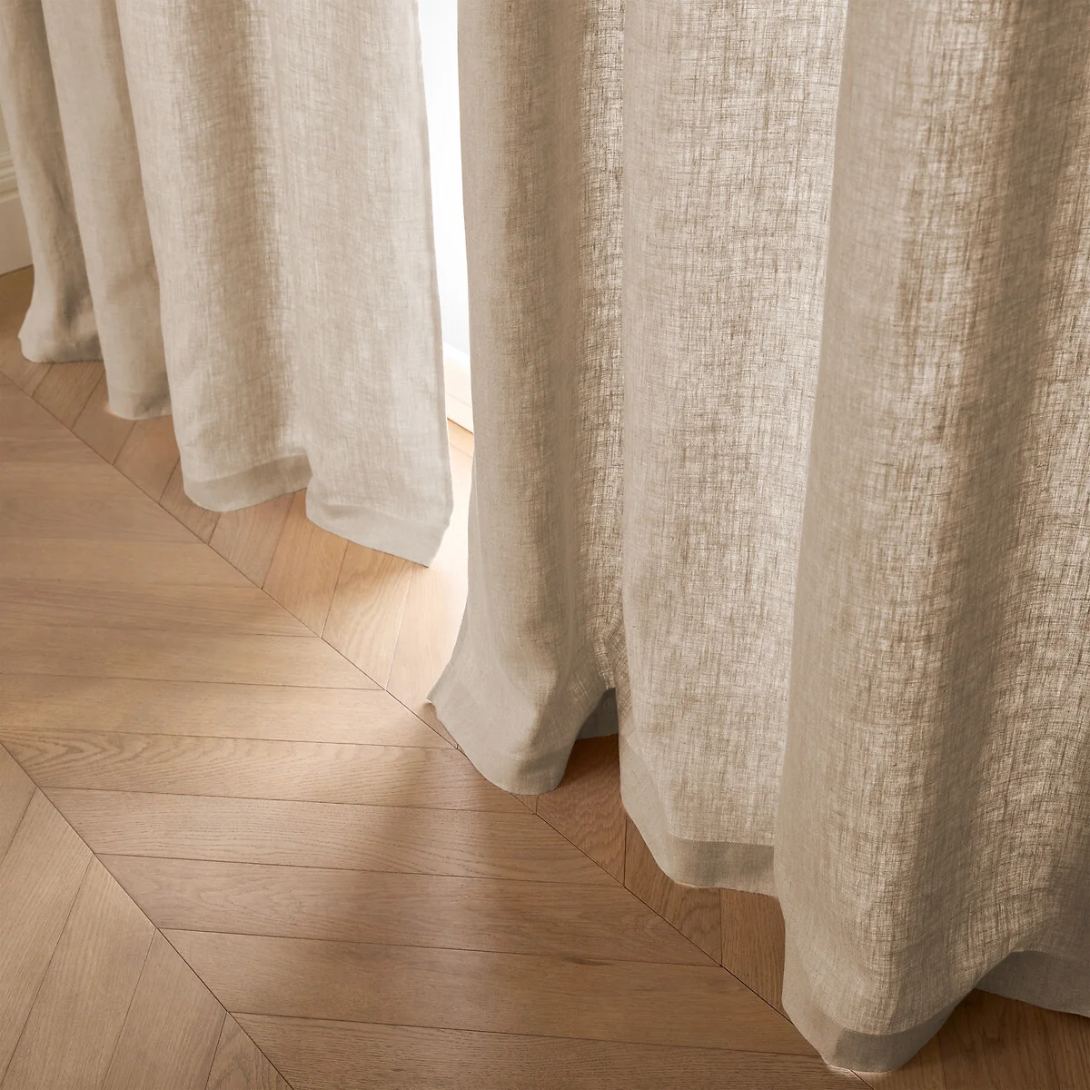 Private Lined 100% Washed Linen Curtain – image 4