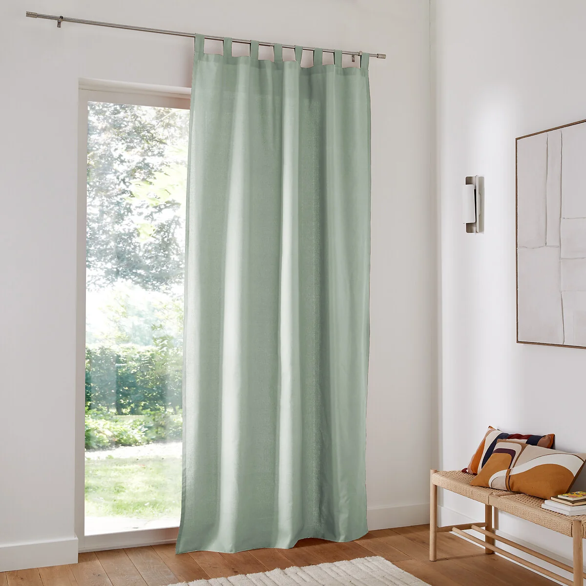 Scenario Cotton Tab Top Curtain Panel – image 3